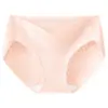 Pantaletas de Algodón Rojas en Forma de V para Maternidad para el Año de Nacimiento, Grado 10A Transpirables Antibacterianas con Refuerzo 100% Algodón Talla Grande