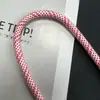 Corda trançada personalizada de 8mm 150cm corda única 97 cores em estoque Corda de poliéster para DIY feita à mão Cordão anti-perda resistente ao desgaste
