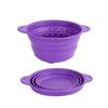 Cesta de Drenagem de Silicone Amazon Coador Dobrável de Aço Inoxidável Cesta de Vegetais para Pia de Cozinha Cesta de Frutas Doméstica Retrátil