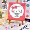 20*20 Desenho Animado Pintura a Óleo Digital DIY Colorir Pintura Decorativa Genshin Flor Pintura a Óleo Pintura a Óleo Digital Infantil Atacado