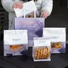 Bolsas para Empacar Pan Tostado Famosas en Internet 450g Pan de Molde Mochi Bolsas Autoadhesivas Bolsas de Papel para Hornear para Llevar Venta al por Mayor Comercial
