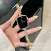 Pulsera de Diamante en Espiral Correa de Metal Compatible con Apple Watch 10 11 Huawei 11 Fit5 GT6 Xiaomi Pulsera