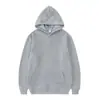 Sudadera con capucha de color liso y manga larga para hombre y mujer, estampado digital, moderna, casual, sudadera sencilla tipo pullover