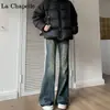 Pantalones de trompeta de cintura alta pequeños de estilo nuevo a la moda para otoño e invierno de mujer Primavera y Otoño