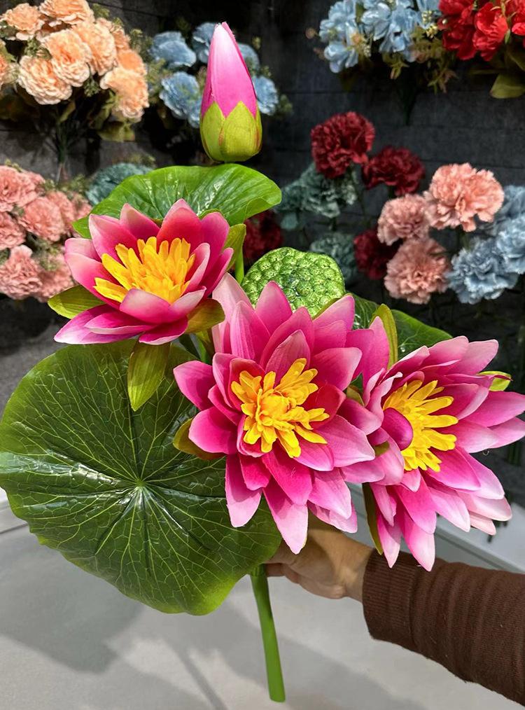 3花1蕾富贵荷花- -紫色.jpg