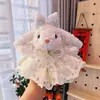 Peluche de Conejo de Orejas Caídas Llavero Colgante Muñeca Pareja de Conejos Decoración de Mochila Regalo de Cumpleaños Máquina de Garra