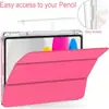 Ipadari11 70% de descuento Funda Protectora de Acrílico Transparente para Tableta con Ranura para Lápiz Funda Protectora Ipad11ª Anti-Almacenamiento
