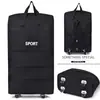 Bolsa de Equipaje Plegable Universal con Ruedas Extendida 158 Bolsa de Envío Aéreo Capacidad Súper Grande Estudio en el Extranjero Mudanza Bolsa de Viaje