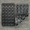 A Nova Ventosa Dupla Face de Silicone com 28 Peças é Adequada para Adesivo de Suporte Quadrado Multifuncional para Traseira de Celular Apple, Huawei e Xiaomi