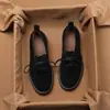 Mocasines de Piel Suave Estilo Británico con Suela Gruesa para Mujer 2026 Tendencia Primavera Nuevas Llegadas Retro con Cordones Tacón Grueso Versátiles Zapatos Pequeños de Piel