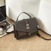 Bolso de mano casual retro transfronterizo para el día a día, bolso cruzado elegante y a la moda inspirado en Chanel, bolso de hombro simple y de alta gama elegante