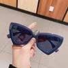 Óculos de Sol Gatinho de Celebridade da Internet Europeus e Americanos, Proteção Solar, Proteção UV, Óculos de Sol com Armação Grande Triangular, Óculos de Sol Fashion Retrô
