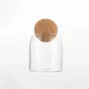 Frasco de Almacenamiento con Tapa de Bola de Corcho Creativo para el Hogar Cocina Granos Café Granos Múltiples Especificaciones Simple Transparente Frasco de Almacenamiento