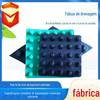 Telhado de garagem placa de drenagem placa de filtro verde placa de drenagem fábrica 2cm côncava e convexa placa de drenagem de plástico