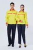 Roupas de Trabalho Anti-estáticas para Postos de Gasolina e Petróleo de Primavera e Outono, Traje Especial Resistente ao Desgaste com Faixas Refletivas, Vestuário Personalizado de Proteção do Trabalho