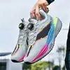 Zapatillas Deportivas Feidian 6U Malla Estudiante Suela Blanda Zapatillas de Correr para Niños Zapatos para Niños Primavera Nuevas Antideslizantes Placa de Carbono Zapatillas de Correr