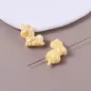 Cuentas Luminosas Color AB Estéreo Lindo Unicornio con Agujero Pasante DIY Cadena para Teléfono Móvil Llavero de Coche Cuerda para Cabeza Accesorios de Joyería