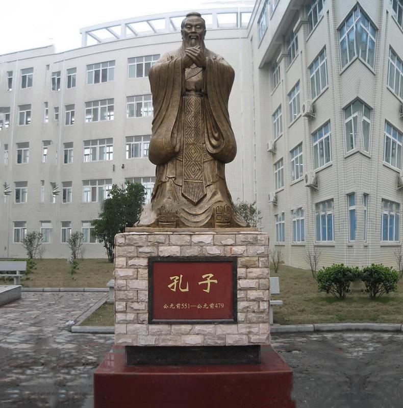 铜孔子像 主图