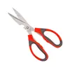 Tesoura Doméstica de Aço Inoxidável, Tesoura de Cozinha, Tesoura para Cortar Flores de Churrasco, Abridor de Garrafa, Tesoura para Frango e Osso de Noz