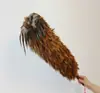 Plumero de Plumas Reales para Eliminar el Polvo, No Suelta Pelusa, para Uso en el Hogar y el Coche, Hecho a Mano, Extensible, Herramienta de Limpieza, Barredor de Polvo, Manta Densa