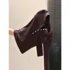 Camiseta de Manga Larga con Cuello Henley Abotonado Estilo Bm para Mujer, Otoño/Invierno/Primavera, Cachemira Sintética, Corte Ajustado, Top Elástico, Ropa Interior