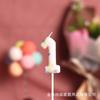 Velas de Número para Pastel Dulce Frijol Venta al por mayor transfronteriza del fabricante Xiyin Velas para Fiesta Decoraciones Creativas Coloridas para Niños Navidad