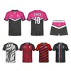 Conjunto de Uniforme de Fútbol Personalizado de Fábrica con Tejido Transpirable de Alta Elasticidad Campamento de Entrenamiento de Club Unidad Uniforme de Entrenamiento Escolar
