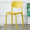 Sillas de Plástico, Taburetes, Mesas y Sillas de Comedor, Cafetería de Té con Leche para Restaurante, Barra de Snacks Sedentaria, Sillas con Respaldo, Sillas de Comedor para el Hogar, Computadoras Sencillas