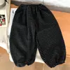 Pantalones de Otoño e Invierno para Niños con Forro Polar, Espesos Estilo Nuevo 2025, Pantalones Largos a Cuadros Casuales de Invierno Integrados con Polar para Niñas