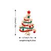 Broche Serie Navideña Joyería Muñeco de Nieve Navideño alce insignia de diamante abrigo abrigo estilo para hombres y mujeres Ramillete Navideño