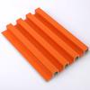 Grelha de Fibra de Bambu PVC Luxo Leve Textura de Madeira Imitação 160 Oca Pequena Placa de Parede Alta com Sulcos Côncavos e Convexos Fabricante Impermeável Parede Interna