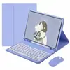 2025 Funda Protectora de 11ª Generación Mini6 Teclado Bluetooth Pro11 con Teclas Redondas TPU Ranura para Lápiz Soporte de Funda de Cuero Succión Magnética