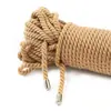 Corda de cânhamo bondage sm rope humor diversão brinquedos suprimentos emoção adulta casal auxílio sexual ferramentas corda artesanal