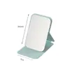 Espejo de Maquillaje Estilo Ins Espejo Plegable Pantalla Completa Espejo de Maquillaje para Dormitorio de Estudiantes Escritorio de Escritorio Portátil de Viaje