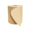 Papel de limpieza de calidad de exportación, color natural, rollo grande; papel industrial para limpieza en rollo grande; papel absorbente y que absorbe aceite de grado industrial