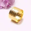 Nuevo anillo de servilleta con forma de hoja de ginkgo transfronterizo, anillo de toalla, anillo de correa de cortina, hebilla de servilleta, anillo de pañuelos