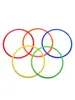 Anillo de entrenamiento físico, anillo de velocidad y agilidad, herramienta de educación sensorial para preescolar, aro para saltar, hula hoop deportivo infantil, anillo de entrenamiento, multifuncional