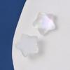 Parche de Resina de Brillo de Cielo Estrellado Transparente Igual de Xiaohongshu Lindo Estrella de Cinco Puntas Material para Accesorios de Joyería DIY