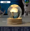 Atacado transfronteiriço bola de cristal esculpida luminária de noite luminosa ornamentos de mesa criativos base com controle remoto presente para o dia do estudante