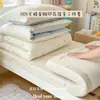 Juego de tres piezas de algodón puro estilo Ins para dormitorio de estudiante con estampado, sábana bajera y sábana encimera de algodón para cama individual de dormitorio, alta calidad y atractivo