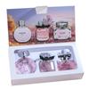 Set de Regalo de Cuatro Piezas de Alta Venta Transfronteriza de Comercio Exterior para Hombres y Mujeres, Colonia con Fragancia Amaderada Fresca y Duradera al por Mayor