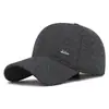 Gorra de Béisbol con Visera Cálida para Protección de Orejas para Hombres de Mediana Edad y Mayores, para Ocio al Aire Libre, Papá de Mediana Edad, Resistente al Frío