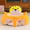 Sofá para Bebé Asiento Anticaídas Artefacto para Aprender a Sentarse Extra Grande Engrosado Tatami Dibujos Animados Silla de Comedor para 3 a 12 Meses