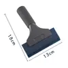 Ferramentas para Aplicação de Película Automotiva Transfronteiriças com Cabo Estendido, Raspador de Borracha Dura, Raspador de Água para Vidro, Raspador de Borracha de Liga de Alumínio