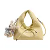 Bolso de mano simple para mujer 2026 nueva versión coreana moda versátil elegante de alta gama bolso nube bolso de mano para mujer