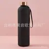 Copo de plástico de 1000ml Copo Espacial Grande Capacidade Gradiente Fosco Copo de Água Tampa de Cobre Puro Tritan Tampa de Aço Inoxidável