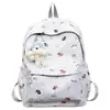 Mochila Transfronteriza Modelo Nuevo con Estampado de Dibujos Animados Lindos para Niñas, Adecuada para Estudiantes de Secundaria y Preparatoria, Mochila Escolar de Gran Capacidad