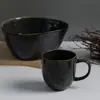 Juego de Vajilla de Cerámica de Fábrica Liling, Platos, Tazones, Vasos de Agua, Platos Azules, Juego de 12/16/18 Piezas al por Mayor