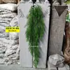 Plantas Verdes Penduradas na Parede Planta-Aranha Flores Artificiais Plantas Verdes Pendentes Samambaias Tubos de Parede Decoração de Teto Folhas de Samambaia Cipós