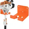 Colgador Resistente para Cortacésped, Gancho Naranja de Pared para Herramientas Eléctricas de Jardín, Estante Organizador de Almacenamiento para Garaje